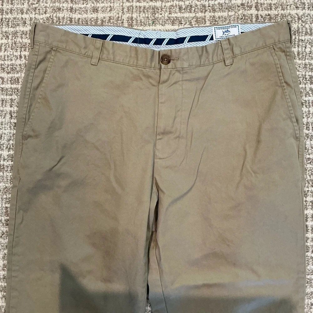 Southern Tide Tan Chinos Classic Style sz 38x29